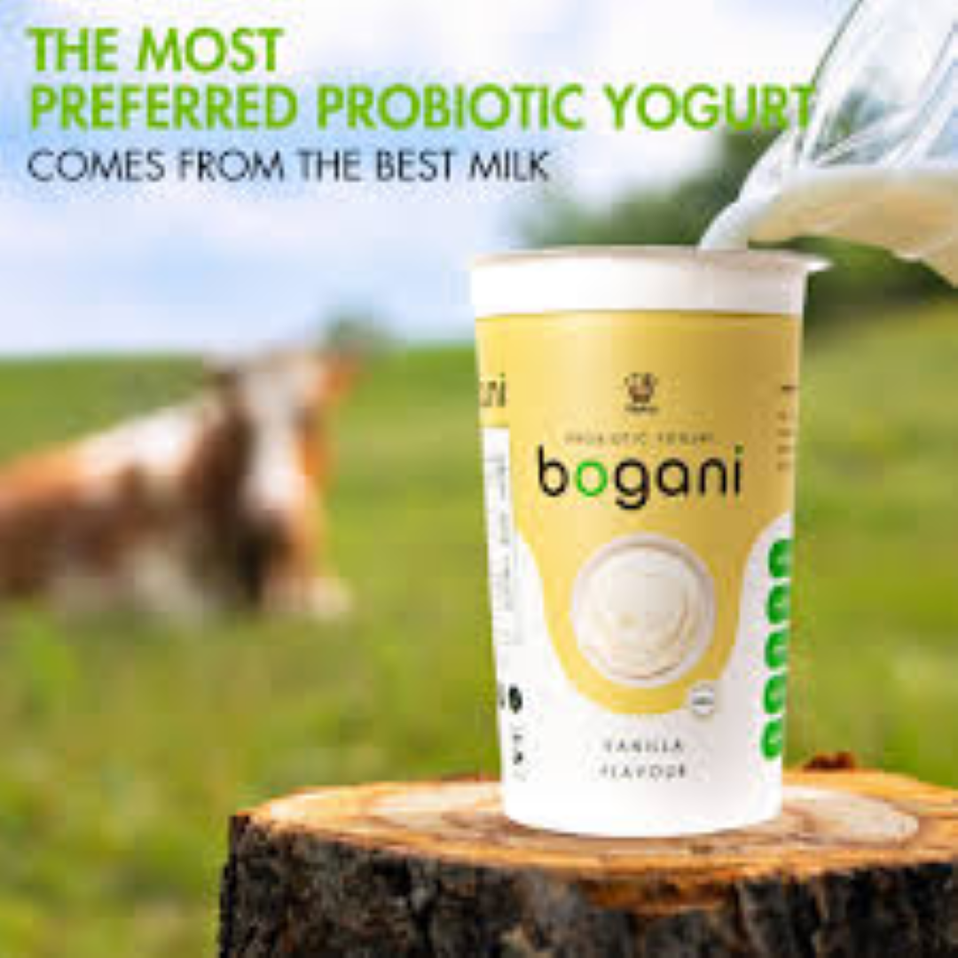 BOGANI PROBIOTIC YOGHURT VANILLA 250ML